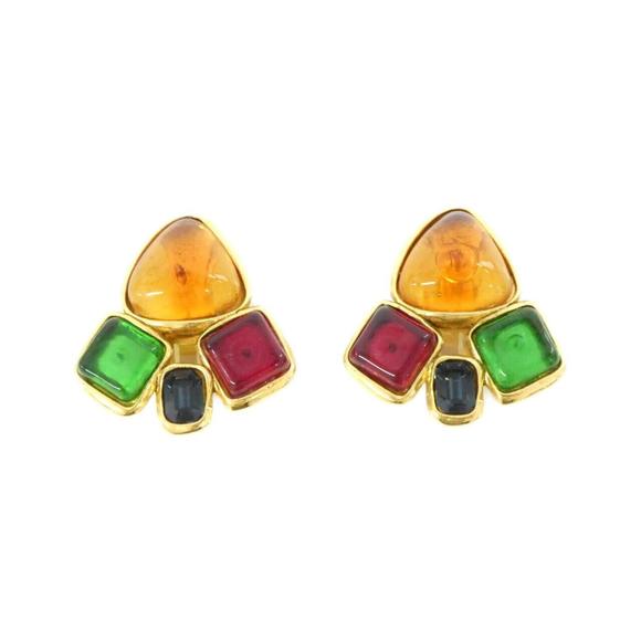 CHANEL Red Earrings - Picture 1 of 3